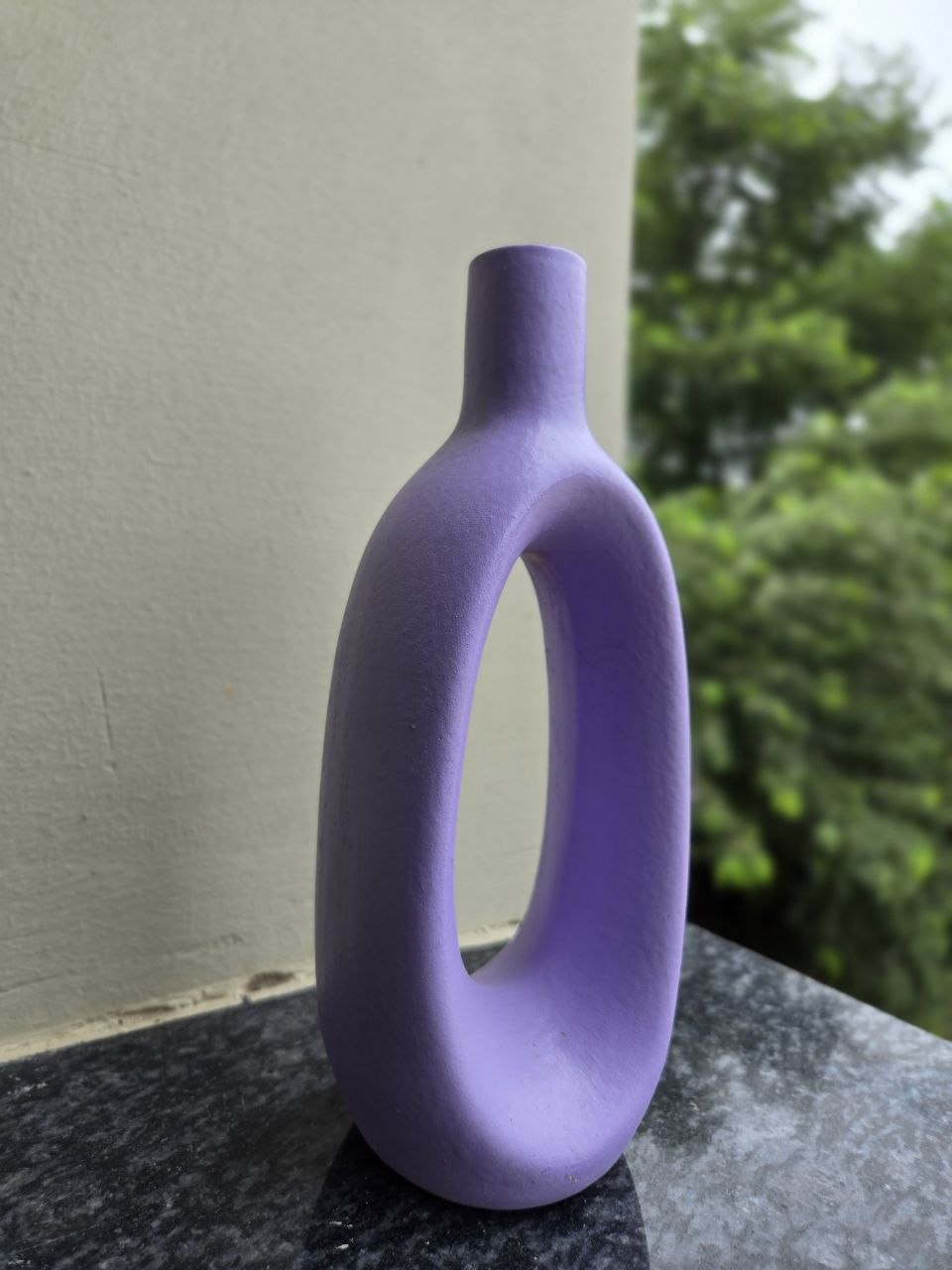 Lavender Arch Ceramic Vase (Set of 2)