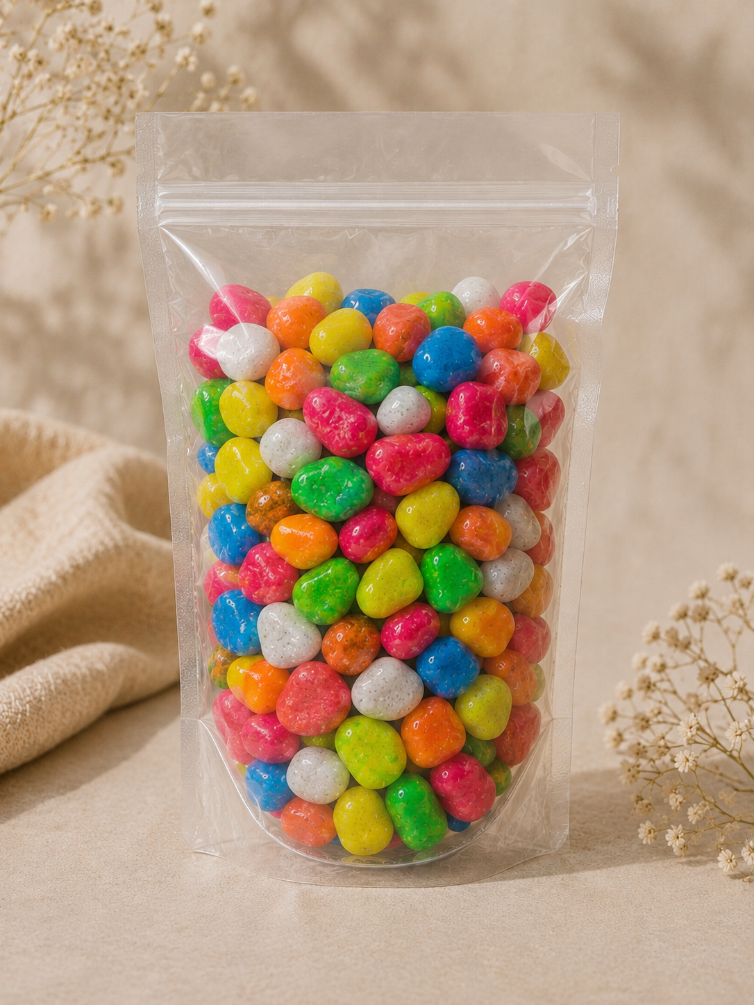 Rainbow Charm Pebbles