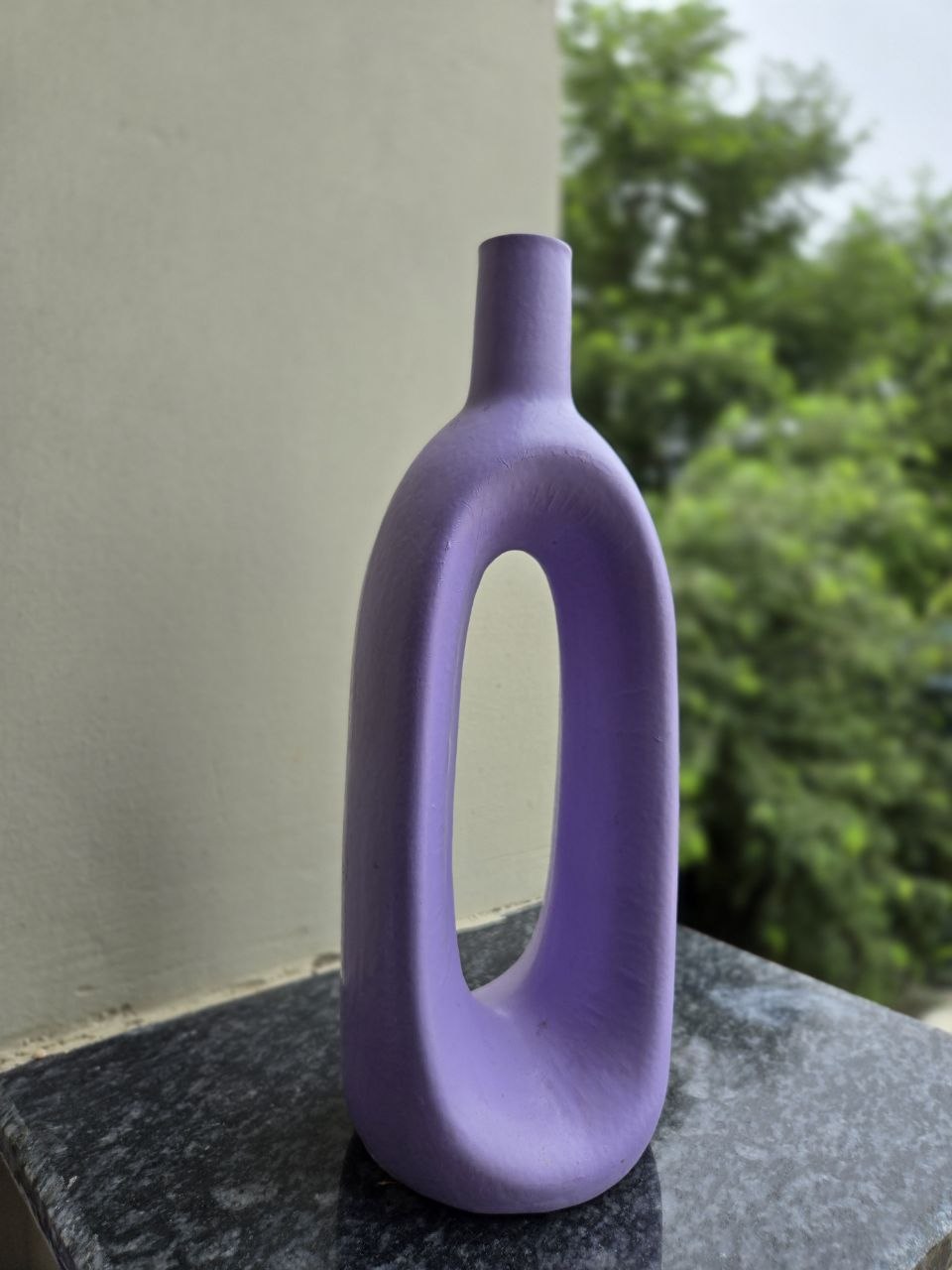 Lavender Arch Ceramic Vase (Set of 2)